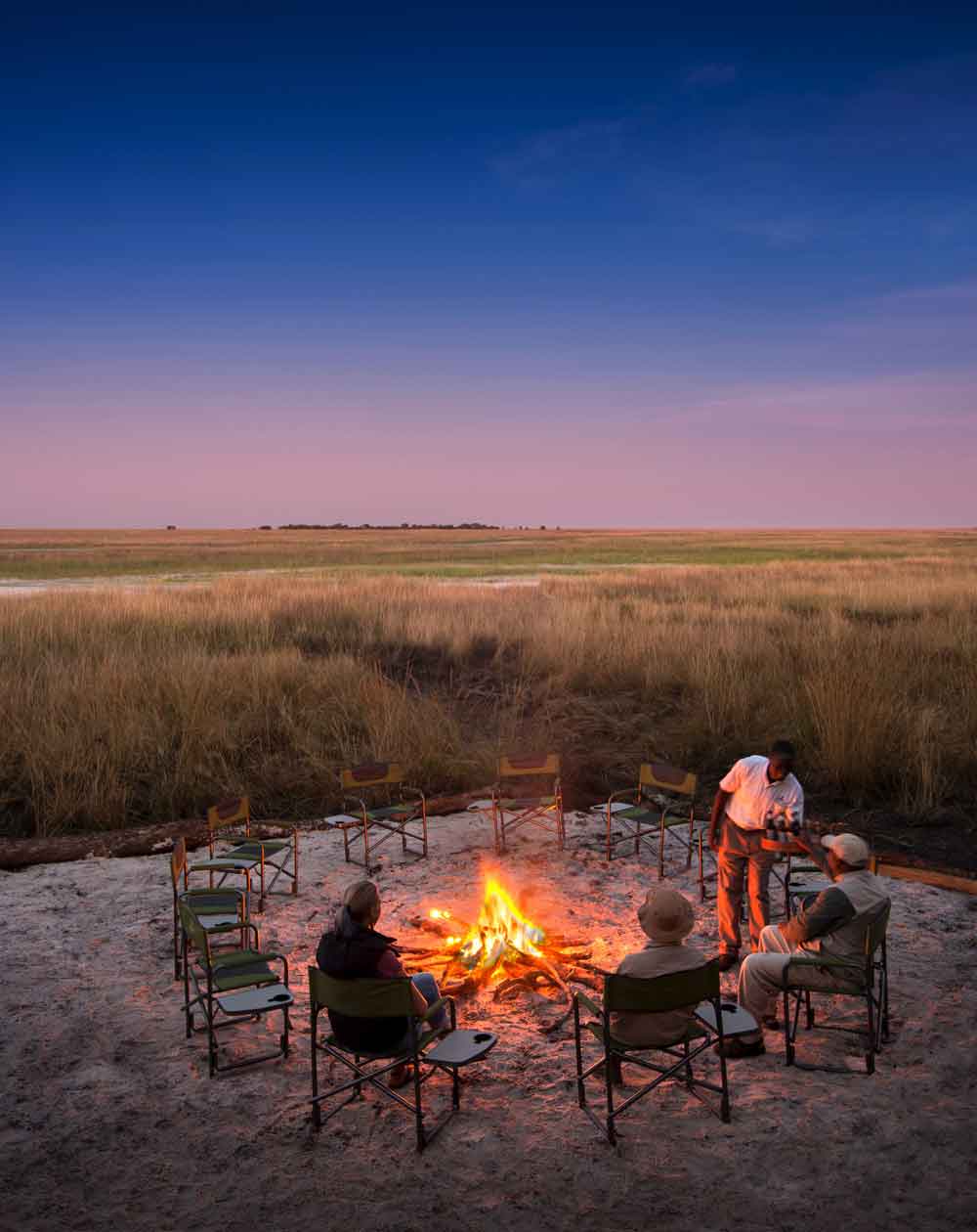 King Lewanika - Liuwa Plain Zambia