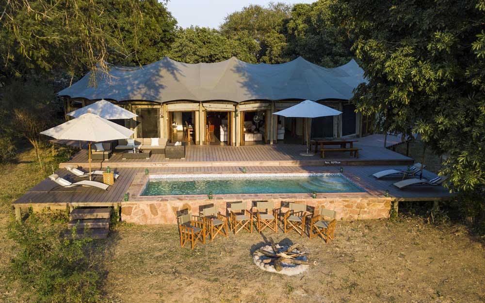Privé groepsaccommodatie - South Luangwa Zambia Privé groepsaccommodatie - Majete Malawi